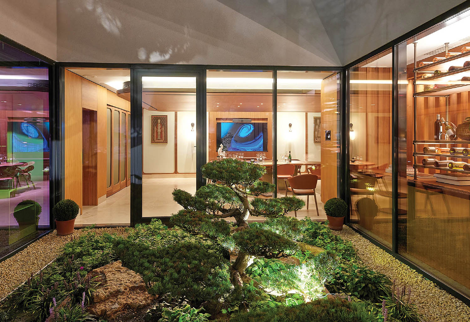 A very nice looking house with a nice garden