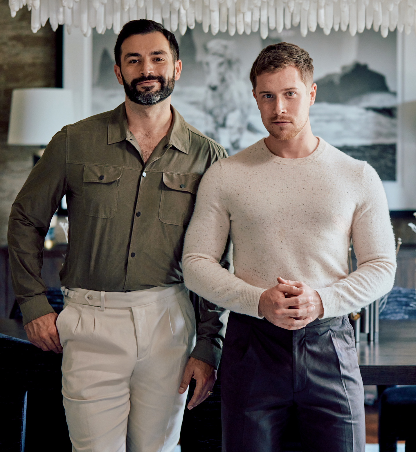 Jeremy Bridges and Cody Brown of Bridges Brown Interiors
